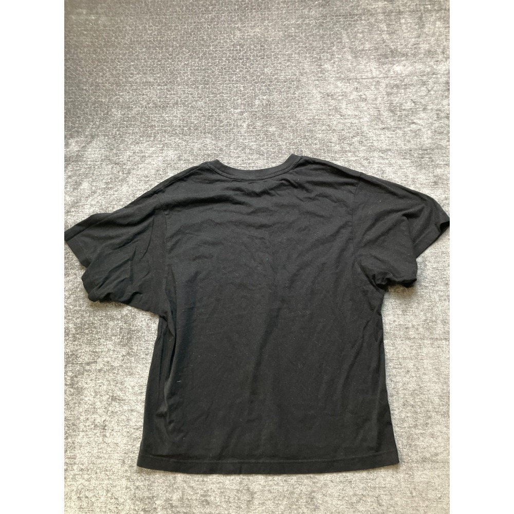 Uniqlo Billie Eilish Flower T-Shirt Womens Medium Black Shirt Sleeve Crew Neck - Picture 2 of 7